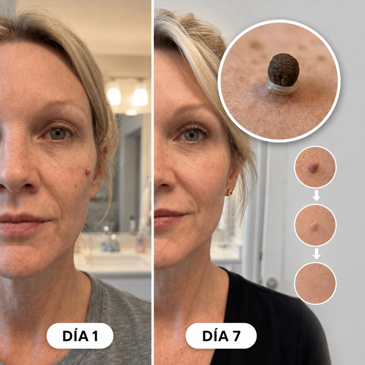 Kit de Eliminación de Verrugas — Sin Dolor