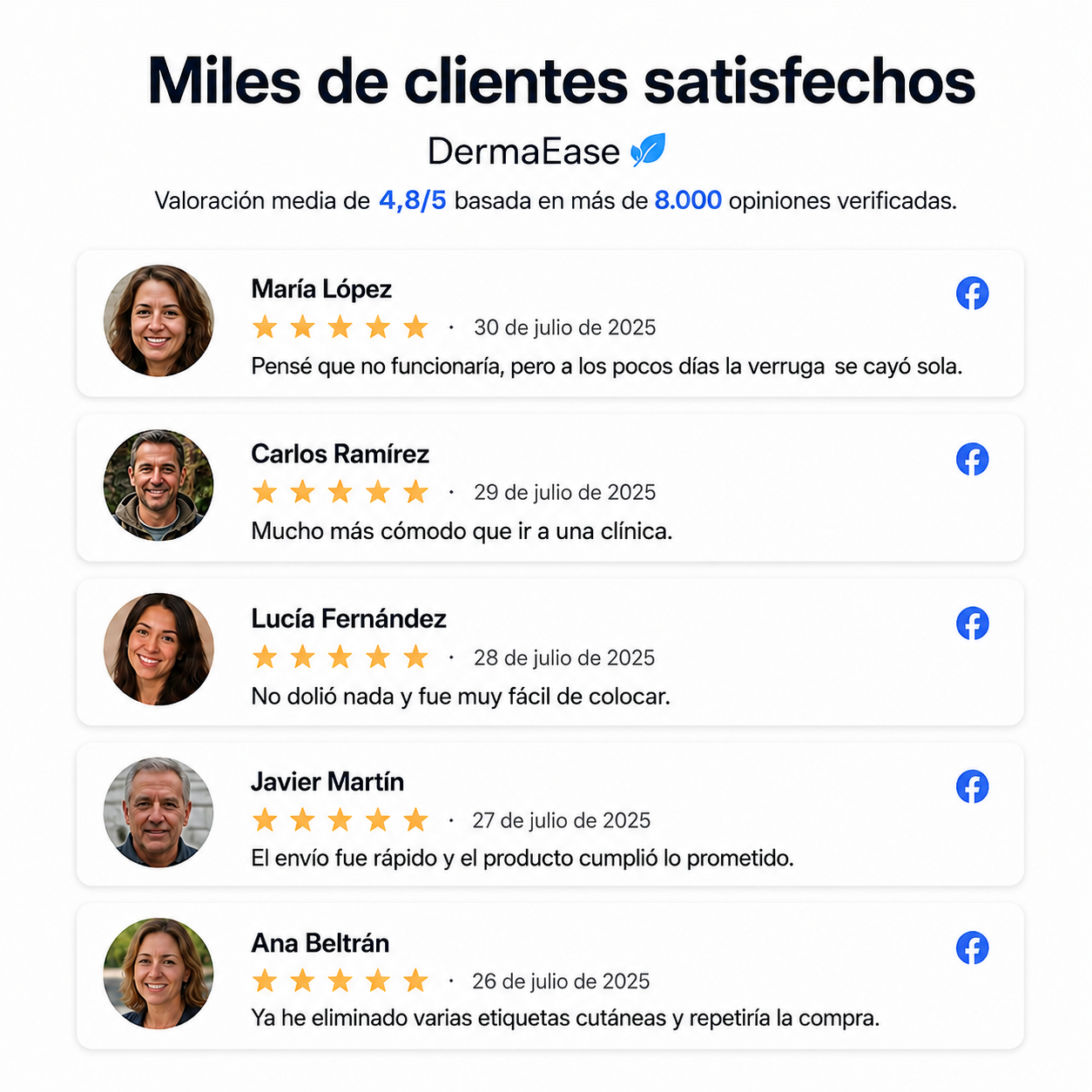 Kit de Eliminación de Verrugas — Sin Dolor